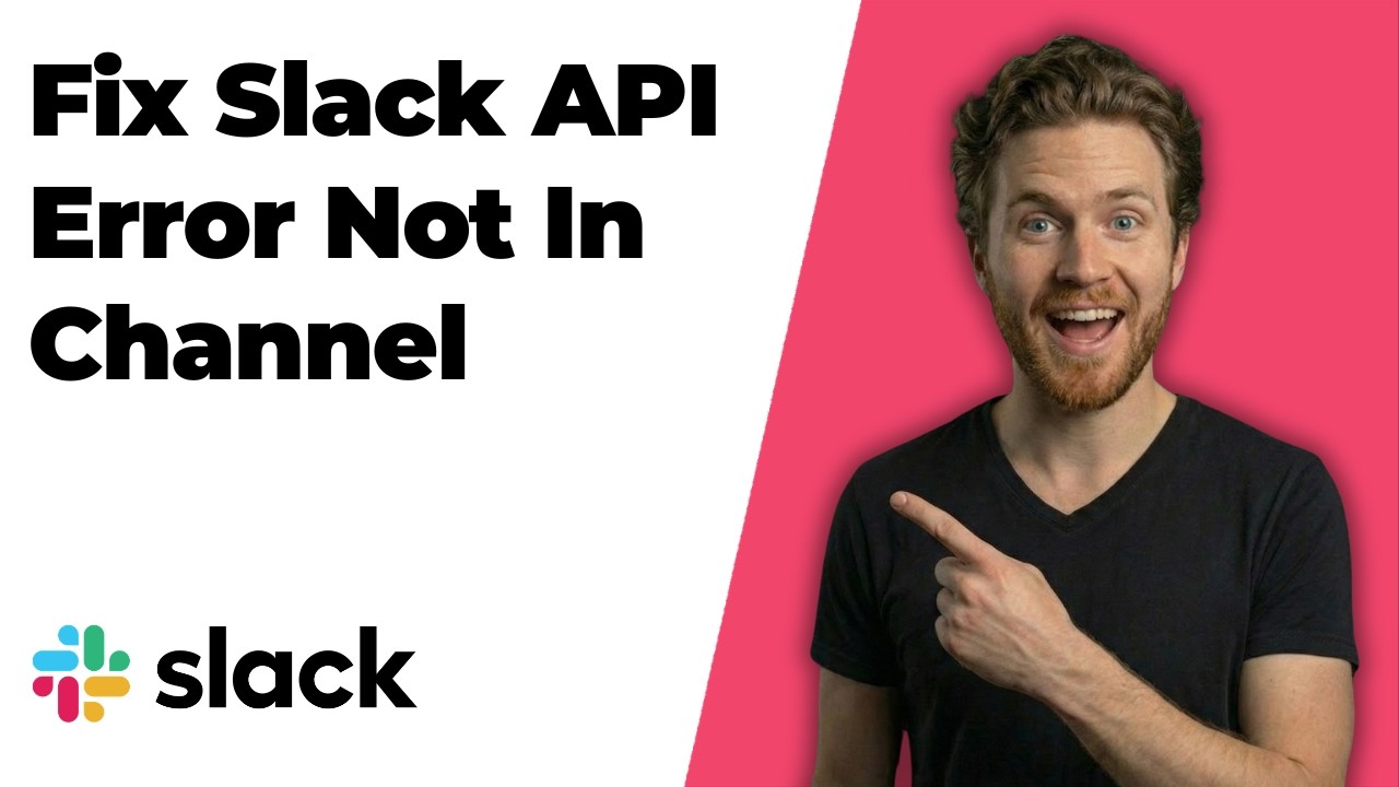 Fix Slack Api Error Not In Channel (Step-By-Step Guide)