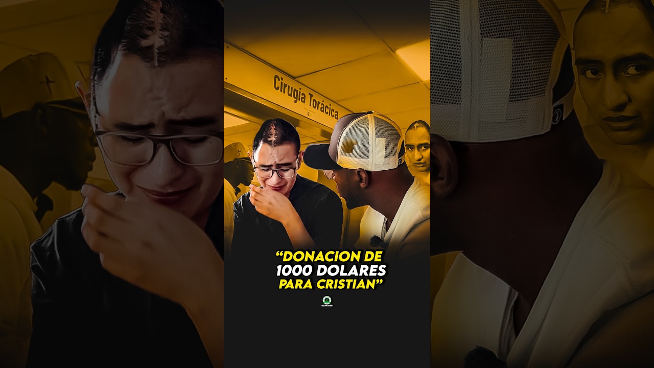 - Logramos donar los 1000 dolares a Cristian Joel 💔