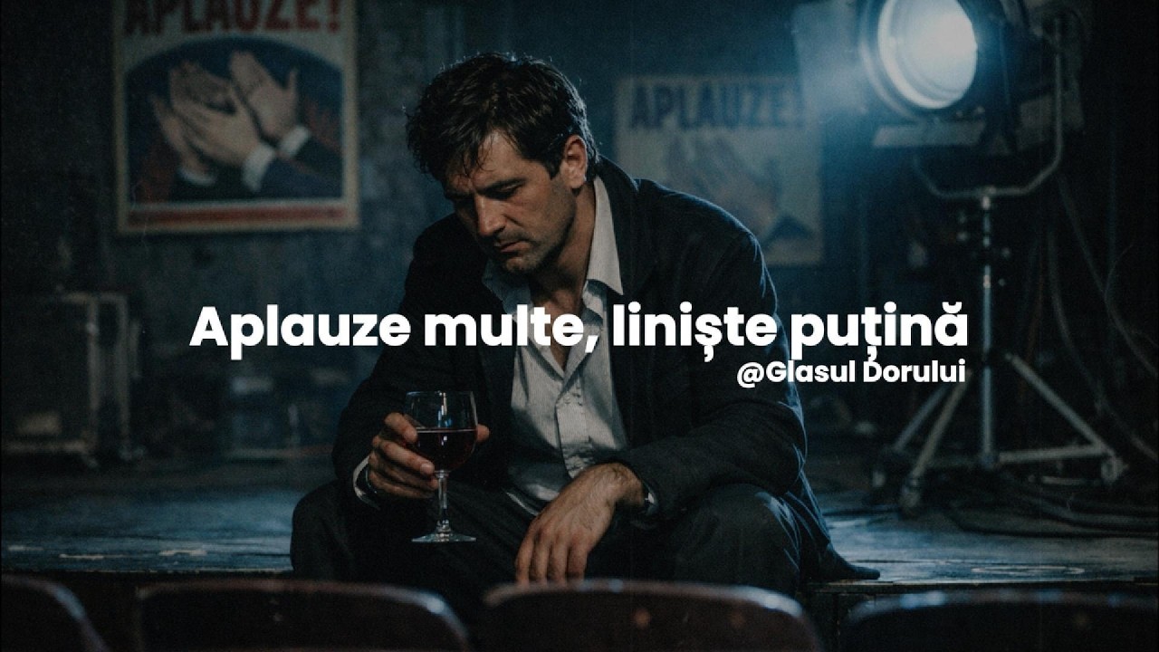 Aplauze multe, liniște puțină | Muzică de pahar despre viață