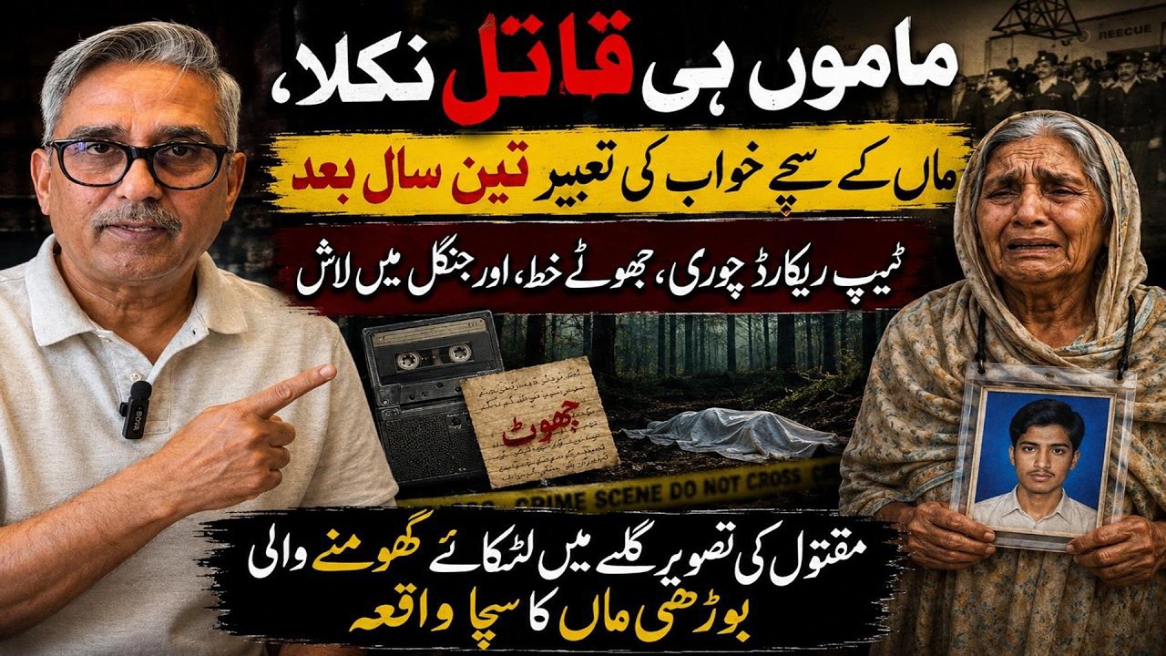 ​The Tarnol Police Case: How a Mother's Instinct Exposed her Brother! | Pakistani True Crime Story
