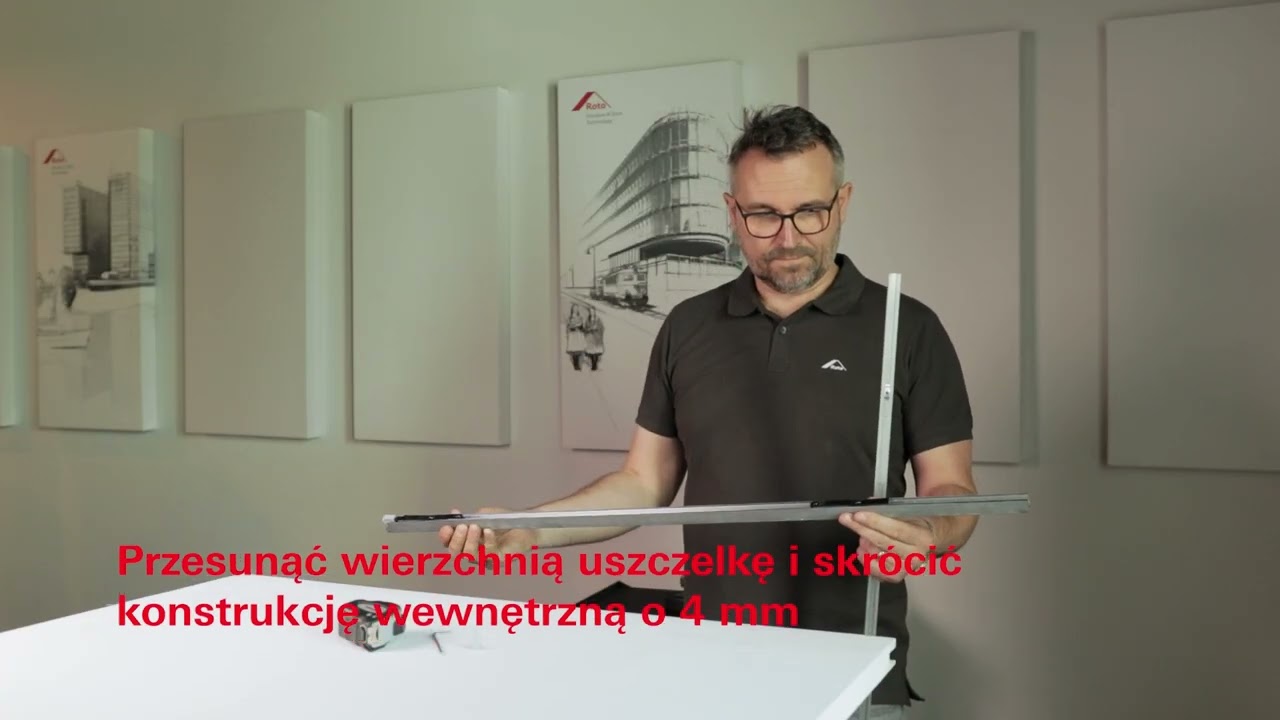 Deventer Montaż uszczelki opadającej