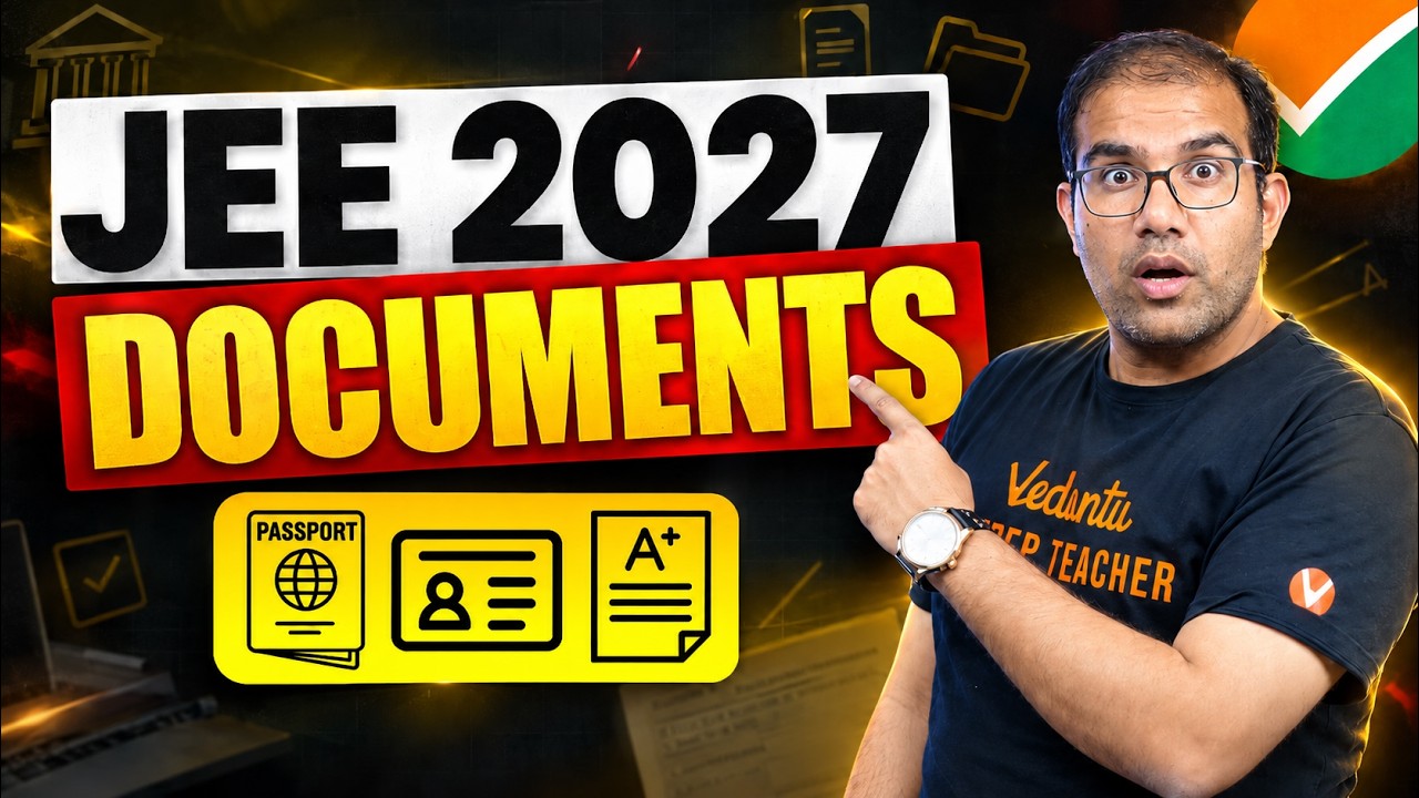 JEE 2027 Registration | NTA LATEST GUIDLINES | 📄MUST HAVE DOCUMENTS | Vinay Shur Sir