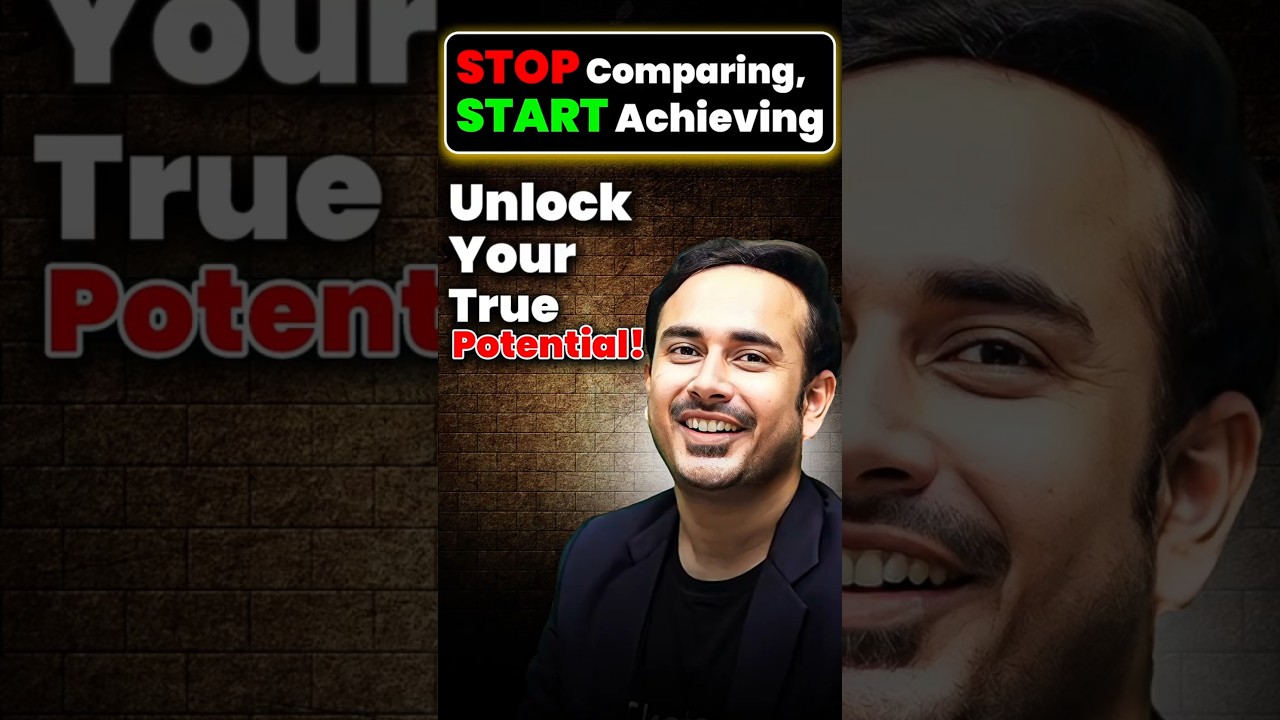 Don&rsquo;t Compare yourself with others | Unlock your true potential | #career