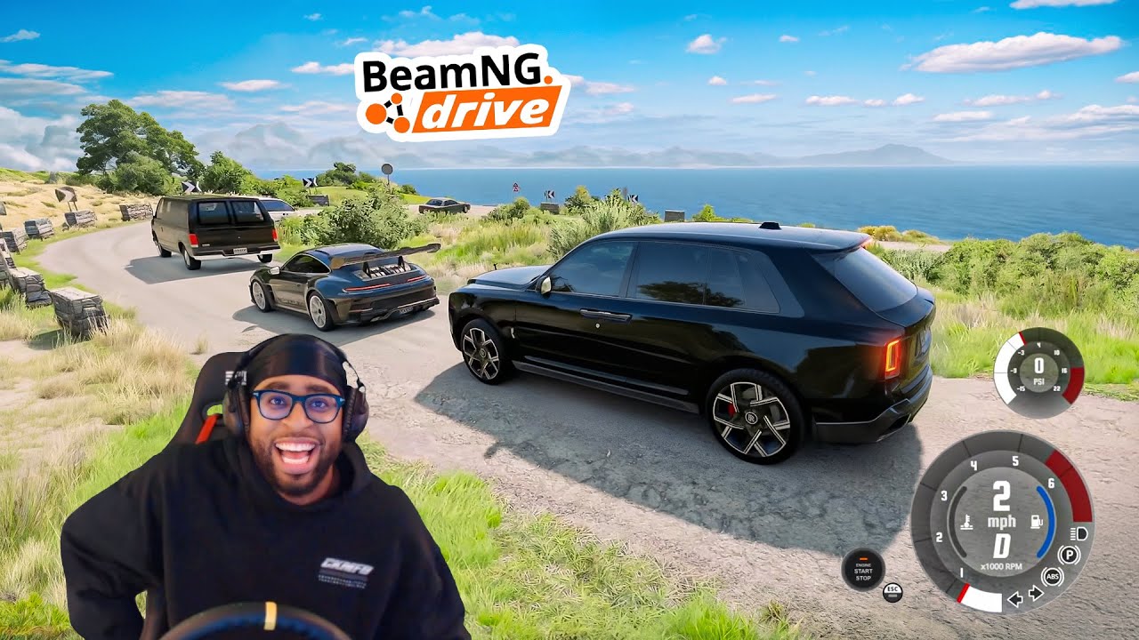 56 minutes of “REALISTIC” CRUISING in BEAMNG.DRIVE lmaooo