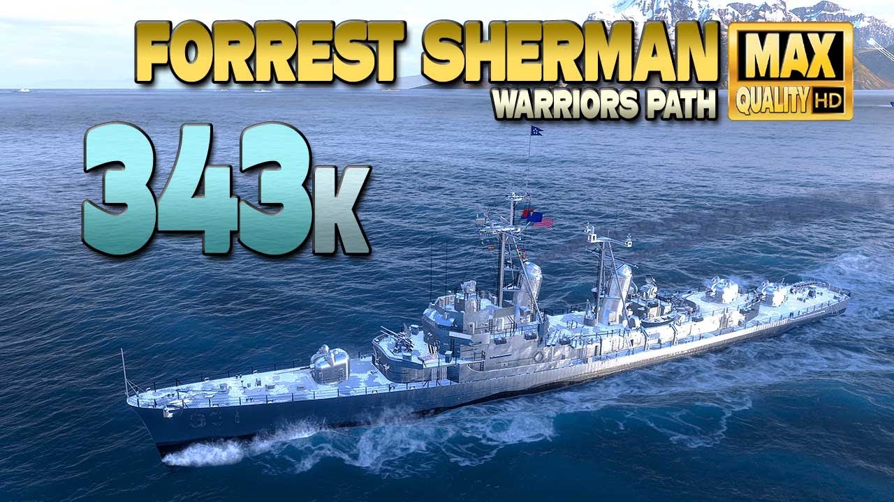 Форрест Шерман: Отличная игра от начала до конца — World of Warships