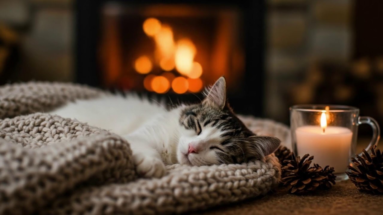 Soothing Sounds For Anxious Cats 🐾 | Gentle 432Hz Music For Deep Sleep And Peaceful Cozy Calm
