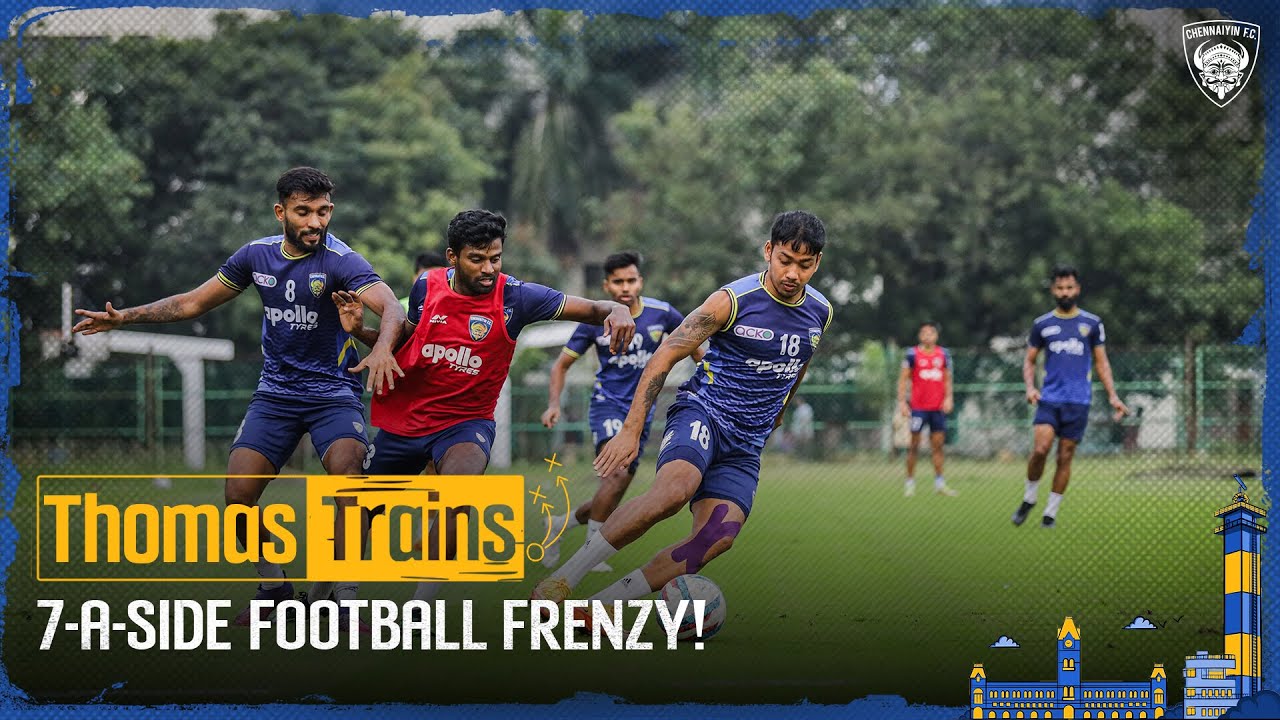 Who are the 7-a-side champions at training? 🔥 | Thomas Trains | Season 9 | Chennaiyin FC