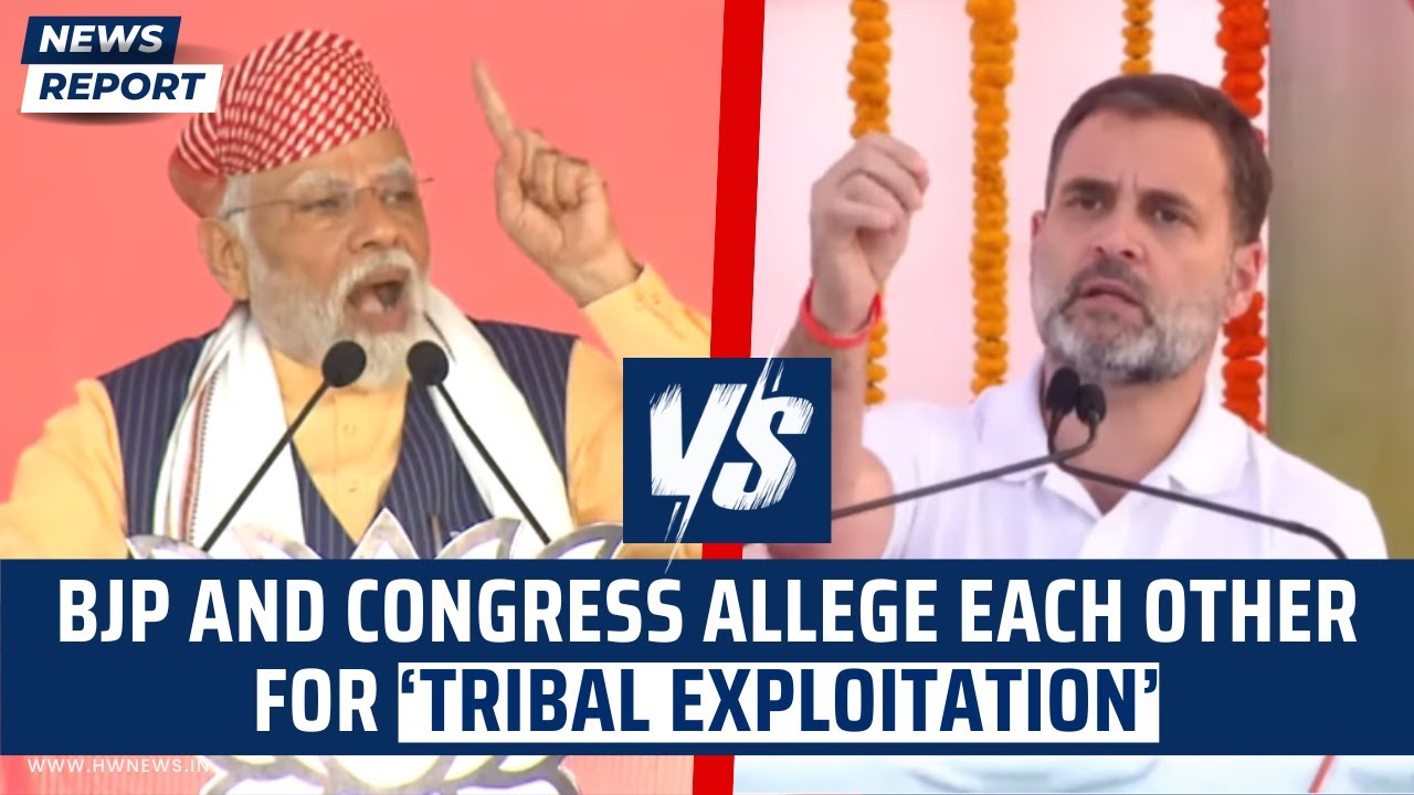 BJP and Congress allege each other for &lsquo;Tribal Exploitation&rsquo; | Madhya Pradesh Chhattisgarh Election