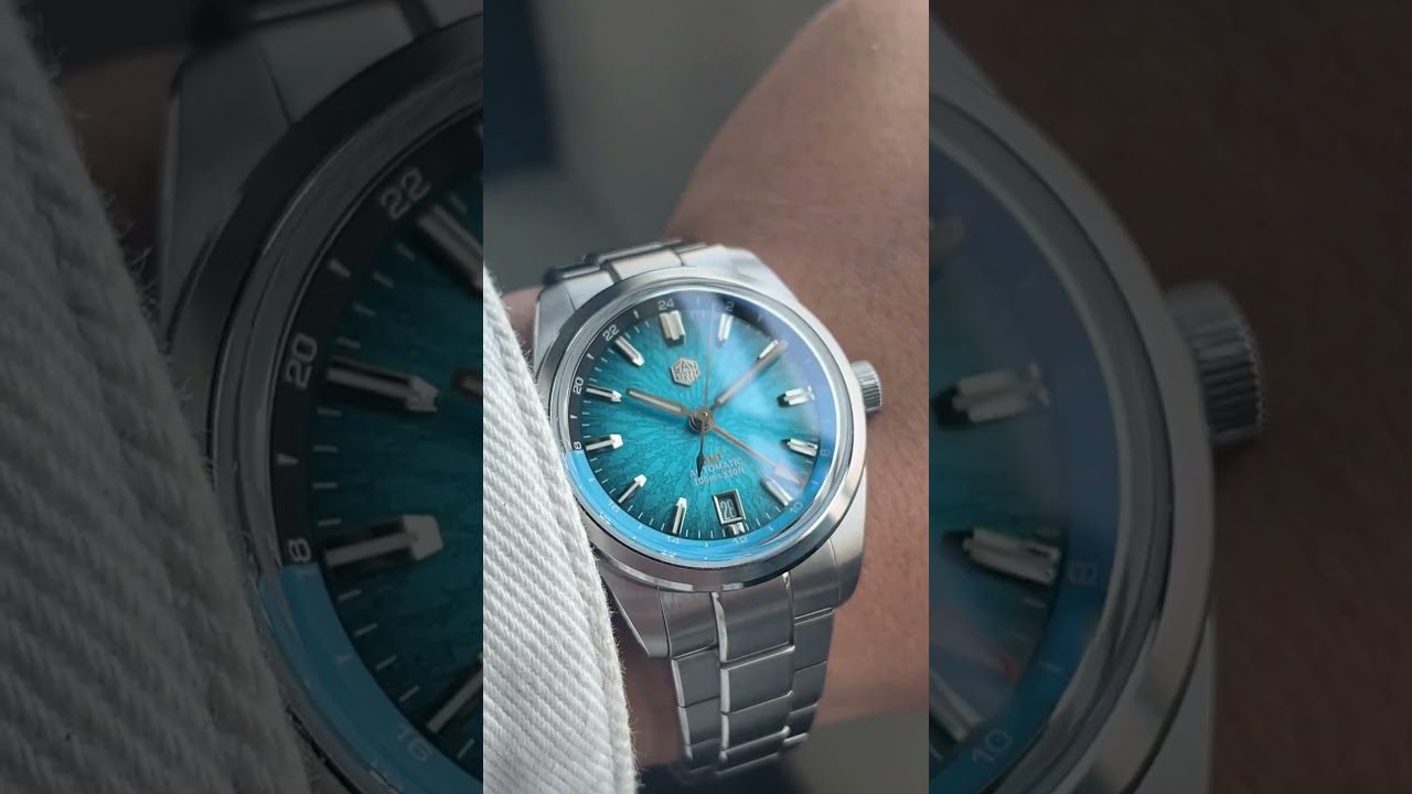 San Martin Miyota 9075 GMT 39mm Watch SN0144