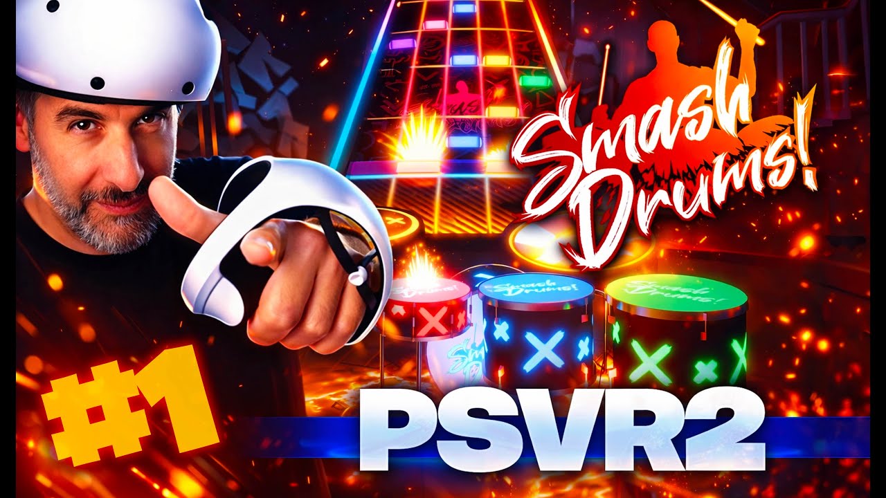SMASH DRUMS sur PSVR2 #1 💥 La version la plus aboutie ? Un MUST ♥️