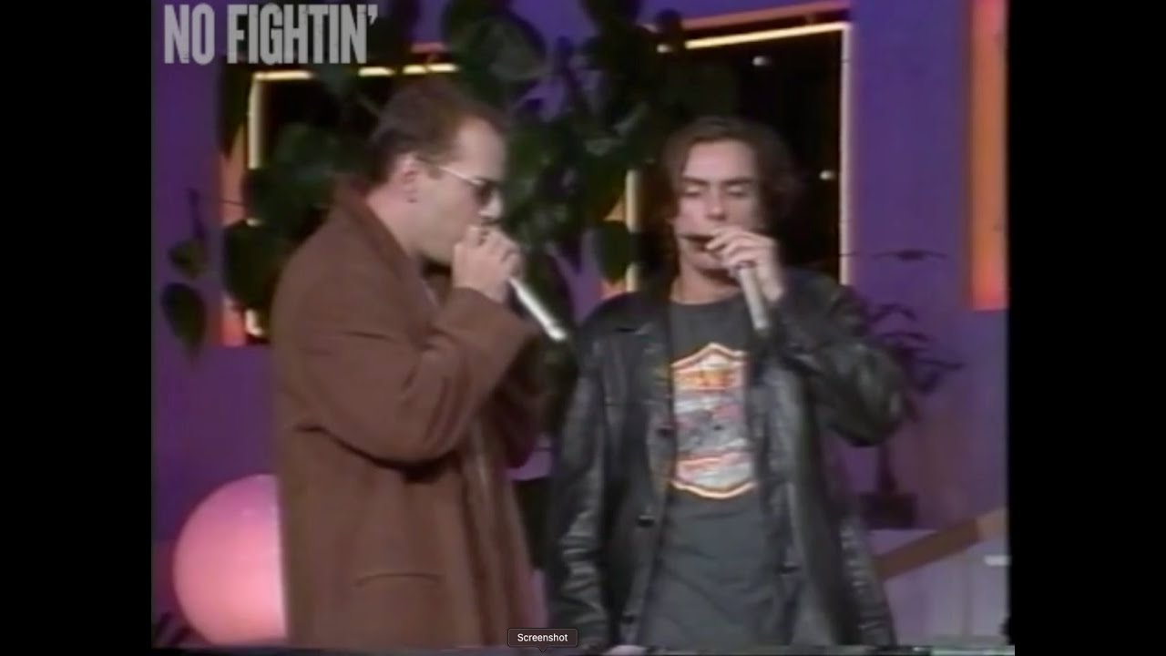 Bruce Willis | Lester Butler | Red Devils on Japanese TV 1991