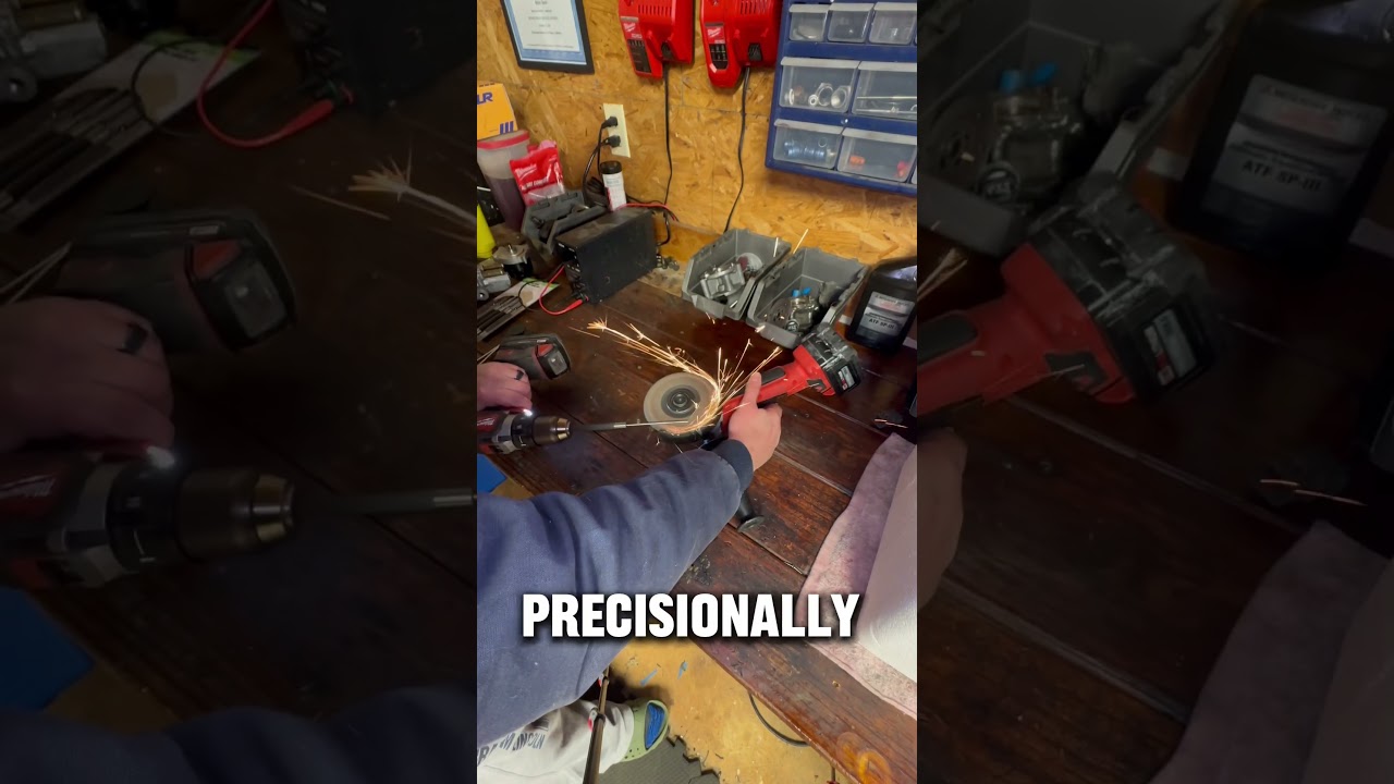 Experimenting on an Evo ACD pump housing.