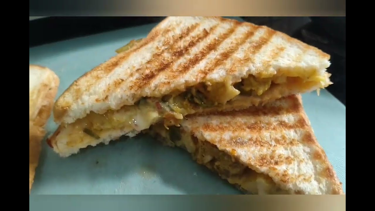 Raat ki bachi sabji se tasty Sandwich 🥪& Masala Chai ☕| Zero Waste Recipe #sandwich  #MasalaChai