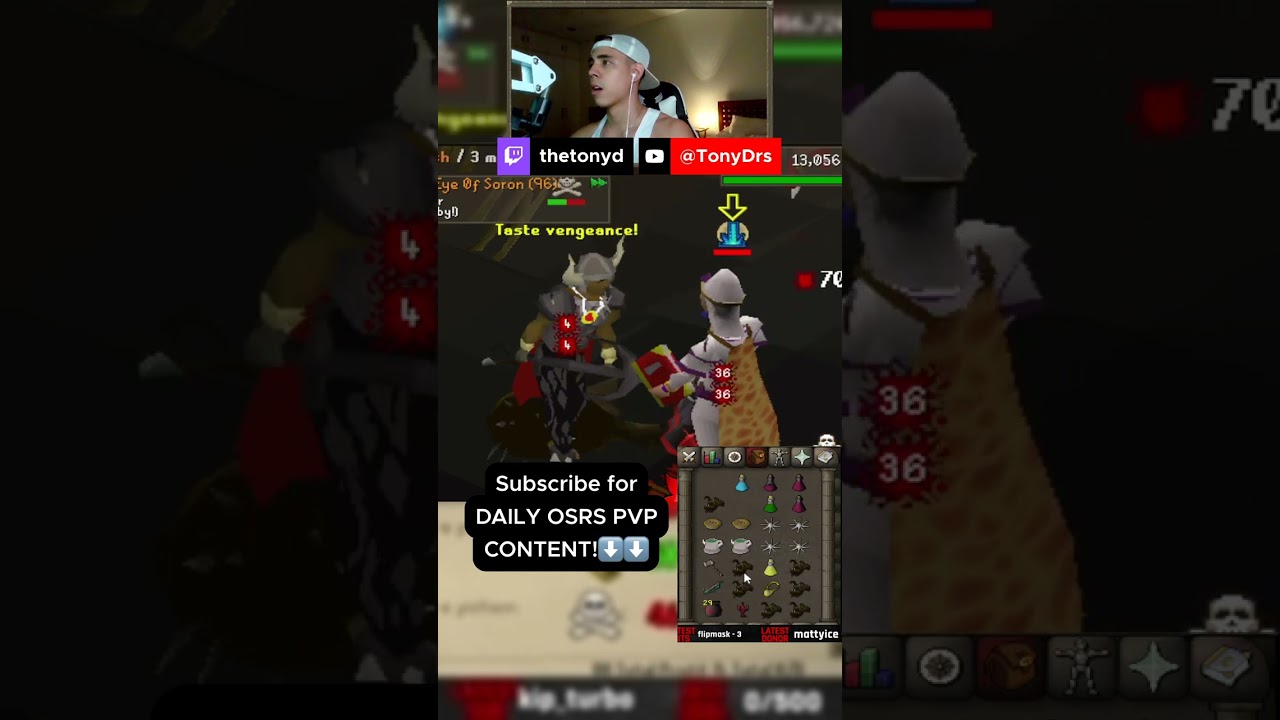 Zerker Pure VS. Maxed 1 Def Pure on Old School Runescape Bounty Hunter #osrs #osrspking