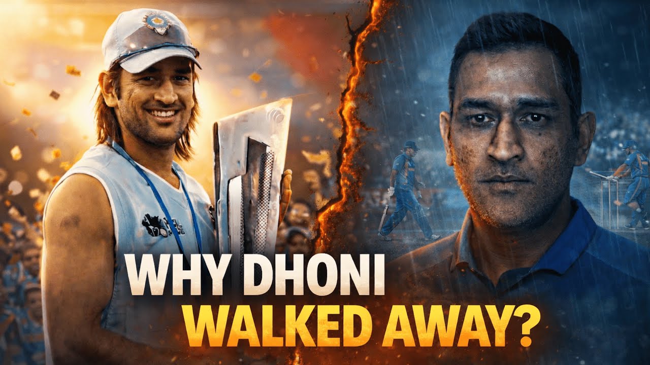 Why Dhoni Walked Away? | The Rise, Power & Silent Exit of MS Dhoni | Full Documentary (2026)