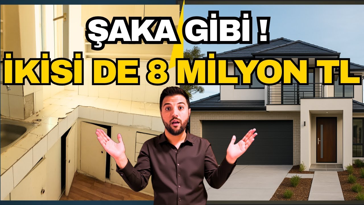 İNANAMAZSIN ! BU EVLER AYNI FİYAT.. BEŞİKTAŞ’TA DAİRE, KARASUDA VİLLA 🏡
