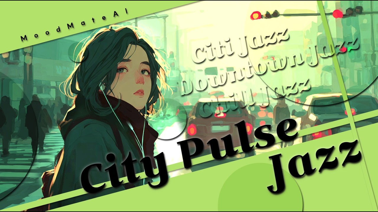 [무드메이트AI] (Playlist) City Pulse Jazz | 듣자마자 스윙이 뭔지 알게 될, 세상 둠칫거리는 재즈