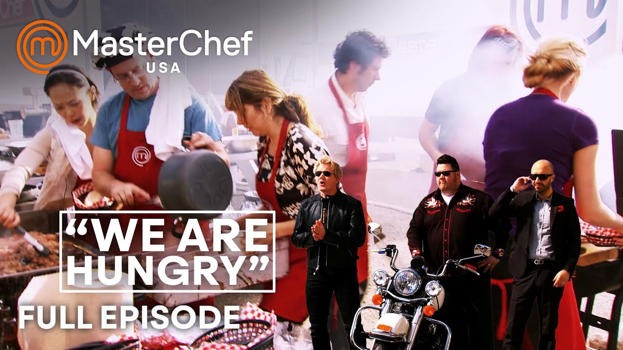 Bikers Are Waiting For Their Sausages in MasterChef USA | S02 E08 | Full Episode | MasterChef World
