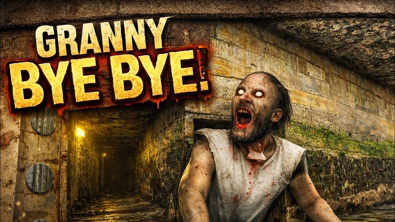 Granny 1 Sewer Escape Full Gameplay 😱 | Can I Survive This Horror?