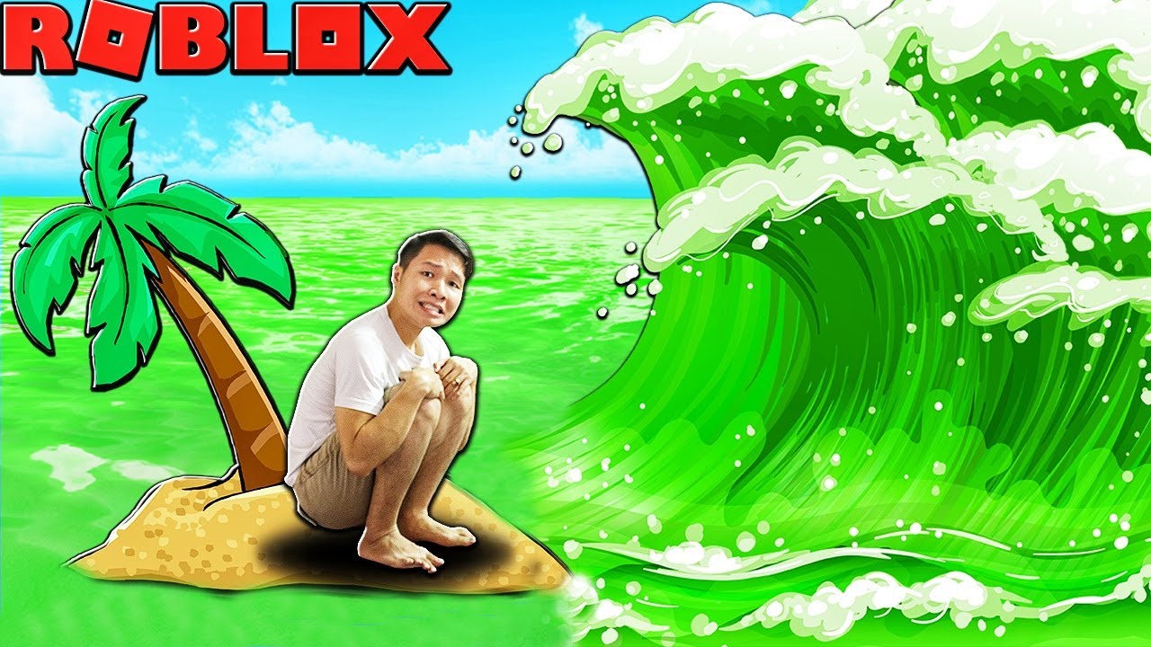 30 NGÀY SINH TỒN TRÊN ĐẢO SÓNG THẦN CHẤT ĐỘC TRONG ROBLOX