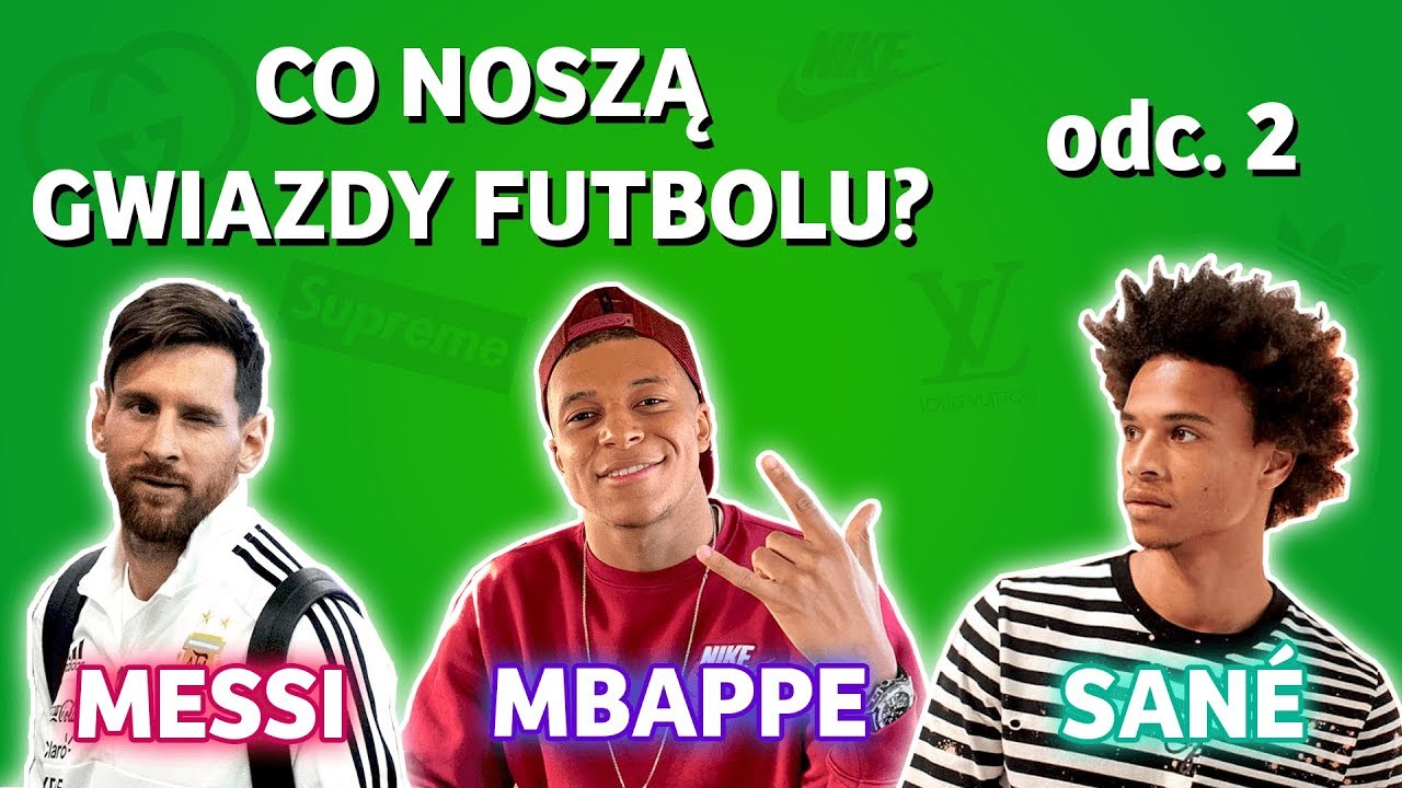 Co noszą gwiazdy futbolu? MESSI - MBAPPE - SANÉ - odc. 2 | ButGra x Zgoda FC