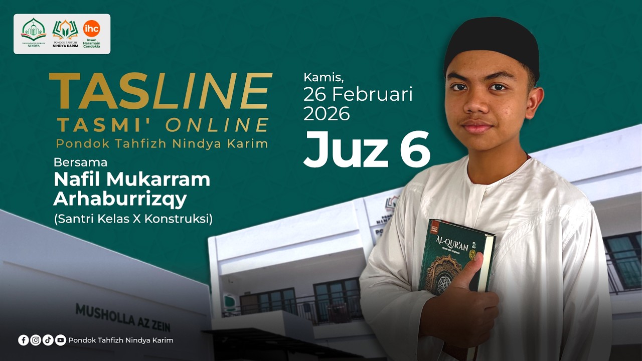Tasline (Tasmi' Online) Juz 6: Nafil Mukarram Arhaburrizqy