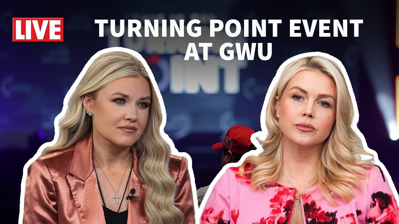 LIVE: Erika Kirk, Karoline Leavitt speak at Turning Point USA event at GWU