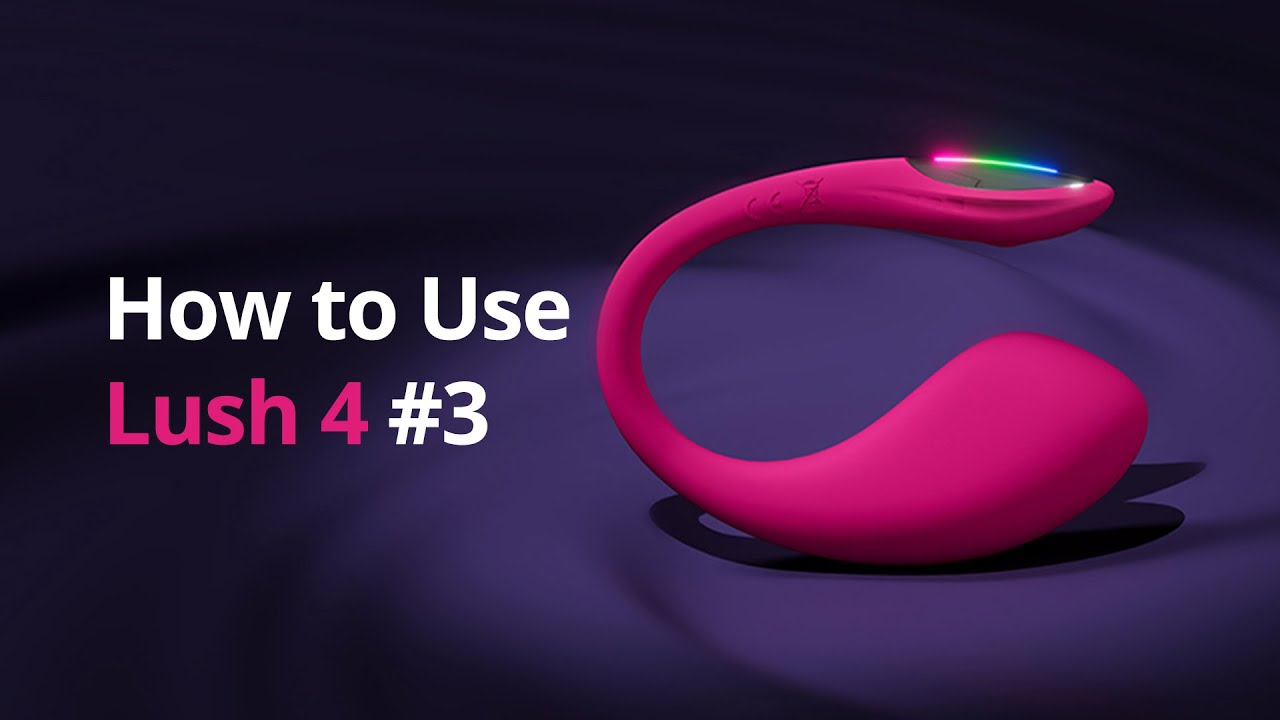 How to Customize Your Lovense Lush 4 | Set up LED Tail light & Create Your Patterns