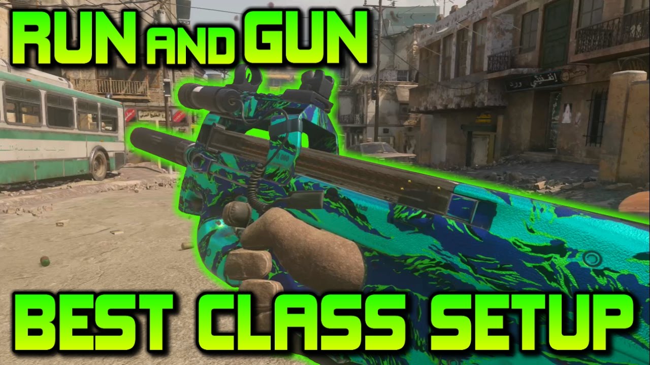 BEST RUN and GUN Class Setup Modern Warfare Remastered