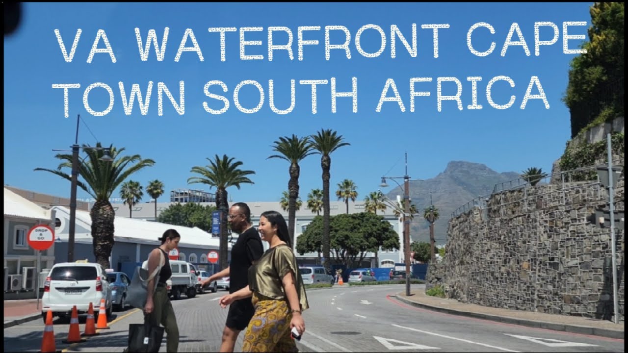 RAW - Exploring the WATERFRONT area in CAPE TOWN SOUTH AFRICA #summertime  #spring  #waterfront