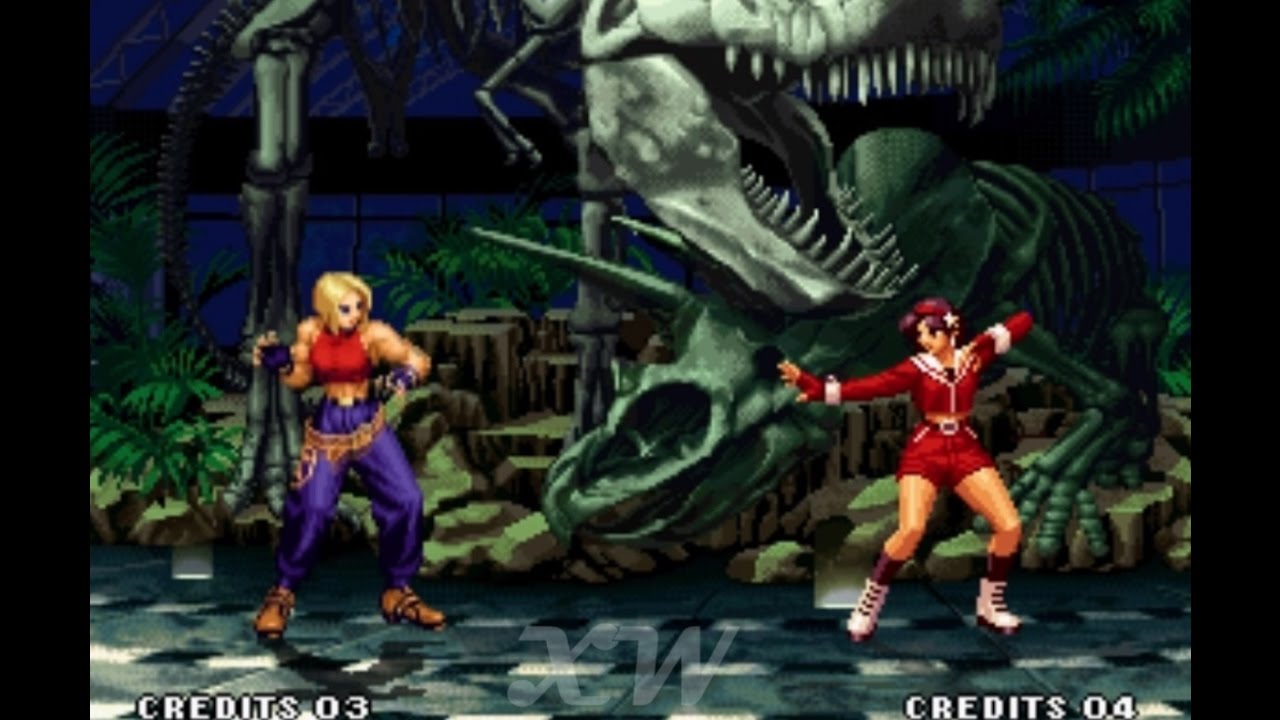 Kof 99 - Women Fighters Team Modo Historia (King, Mary, Kasumi, Xiangfei)