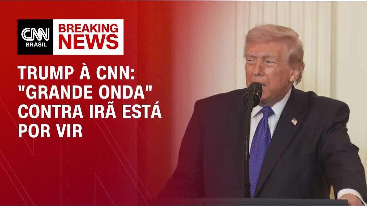 Trump à CNN: EUA estão “dando uma surra” no no Irã | CNN 360°