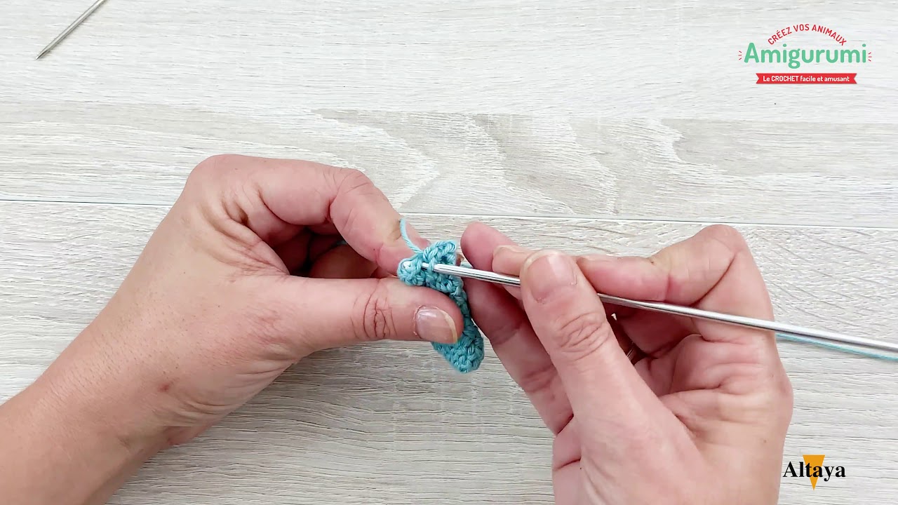 #AmigurumiTutoriels: Fermer une pièce en mailles serrées
