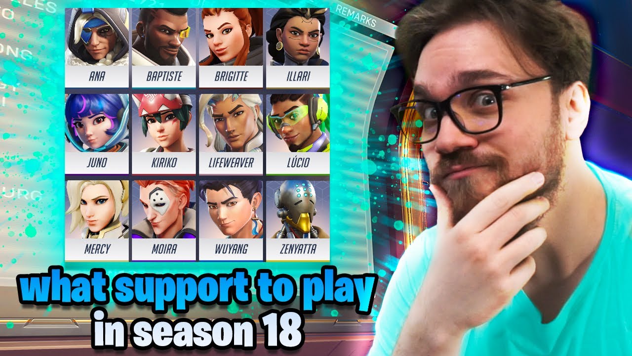 I played every support in Season 18 here's what works #Overwatch2