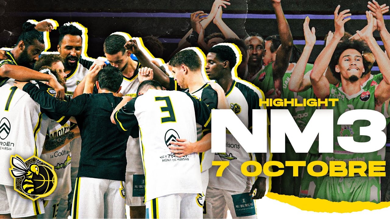 | 𝐍𝐌𝟑 | Samedi 7 Octobre vs Castelnau Médoc ! (HIGHLIGHTS) 🐝🏀🟡⚫