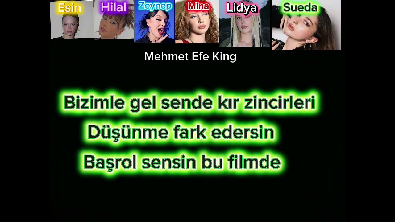 MANIFEST BAŞROL SENSİN RENK KODLU ŞARKI