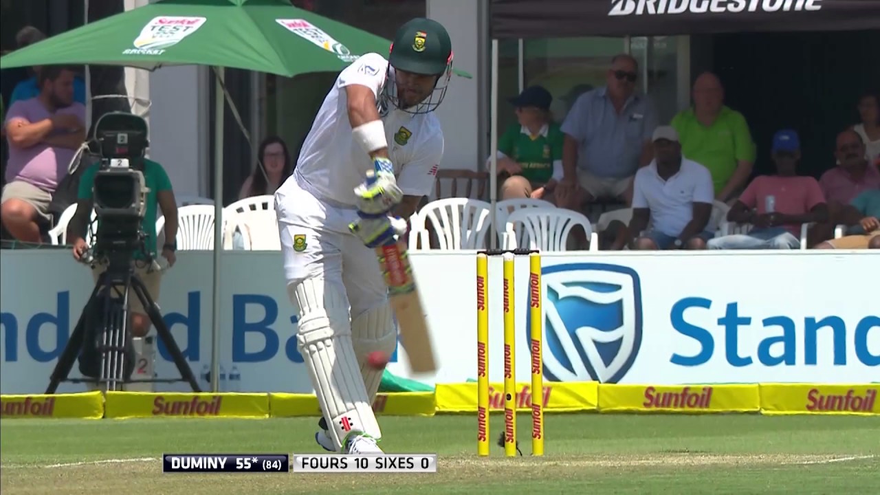 South Africa vs Sri Lanka - 1st Test - Day 1 - JP Duminy 50