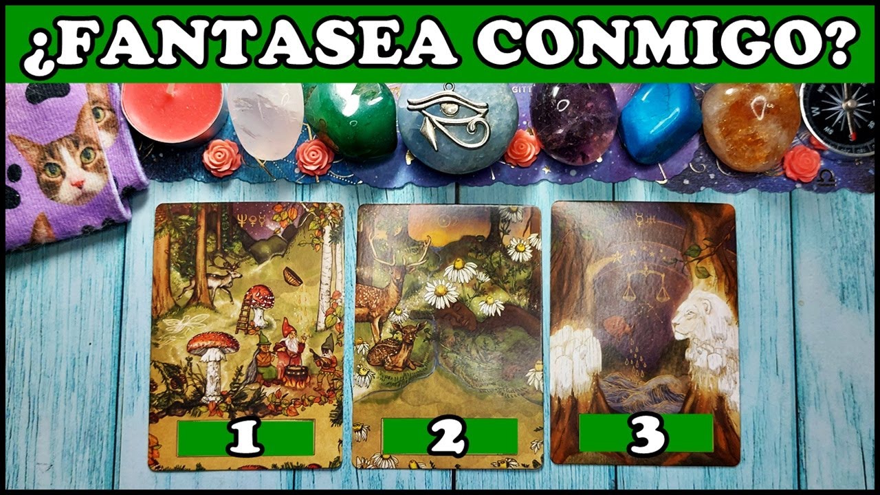 💖 ¿FANTASEA CONMIGO? 💖 🔮 ¿QUÉ LE GUSTA DE MI? 🔮 Tarot Interactivo Hoy
