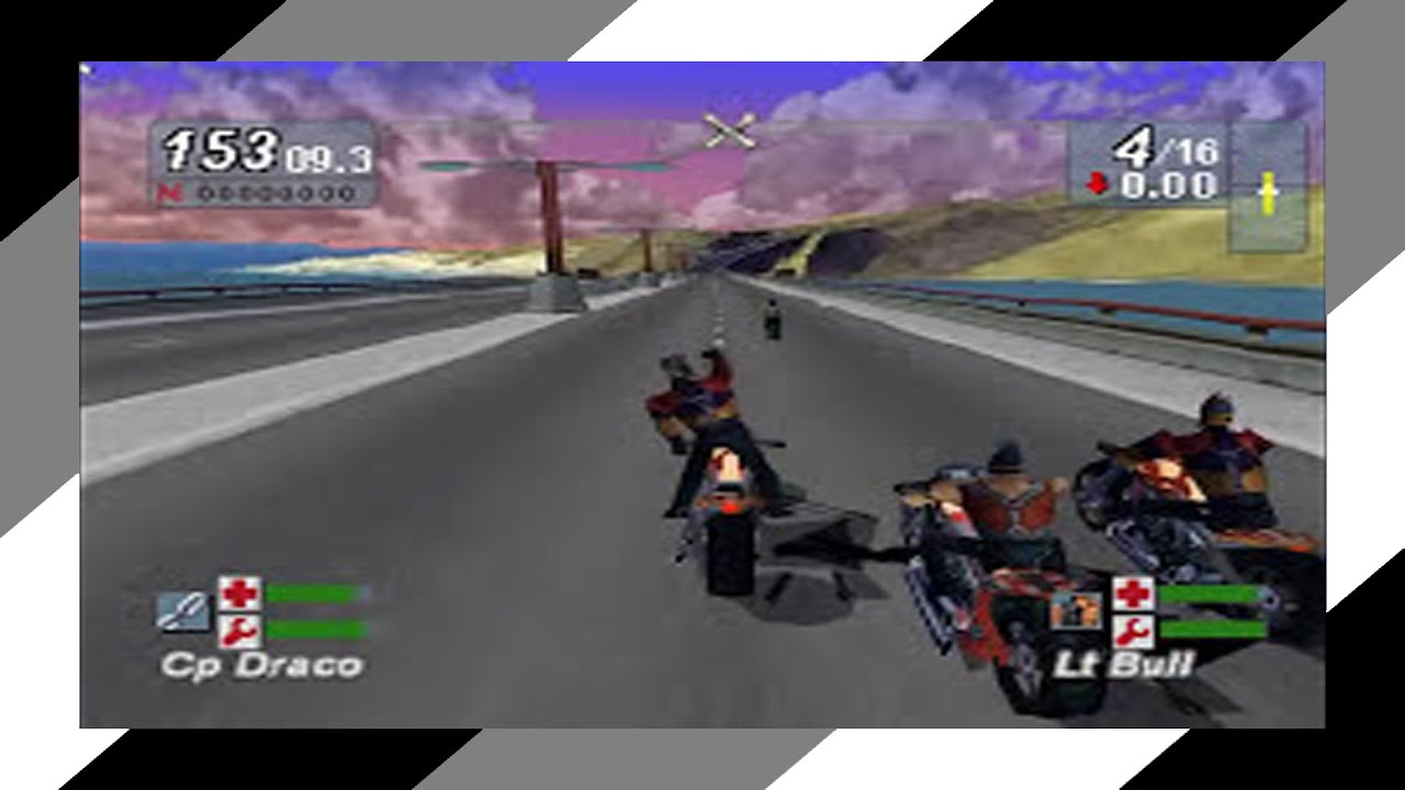 [PSX] Road Rash: Jailbreak (Playing with Cp Draco)