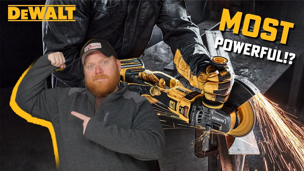 Самая мощная угловая шлифовальная машина | DeWALT 7-9