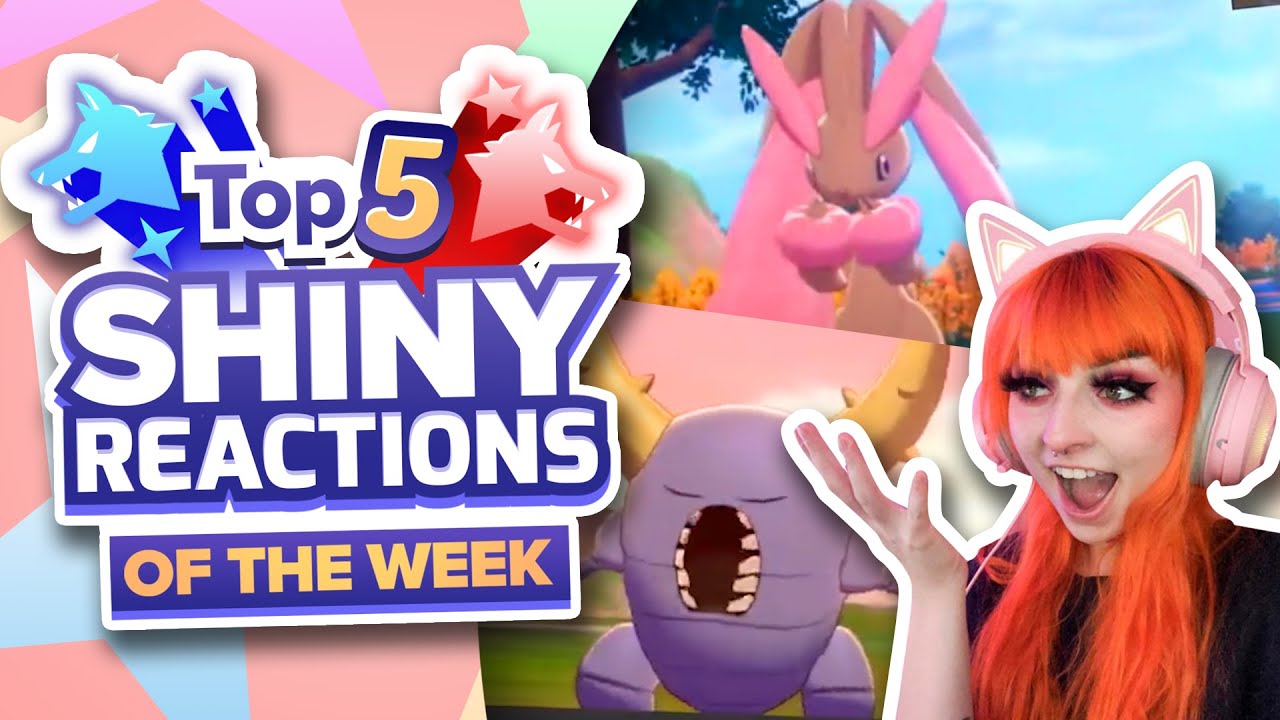 TOP 5 SHINY REACTIONS OF THE WEEK! EPIC REACTIONS! Pokemon Sword and Shield