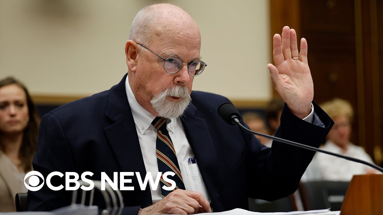 Special Counsel John Durham lays out 