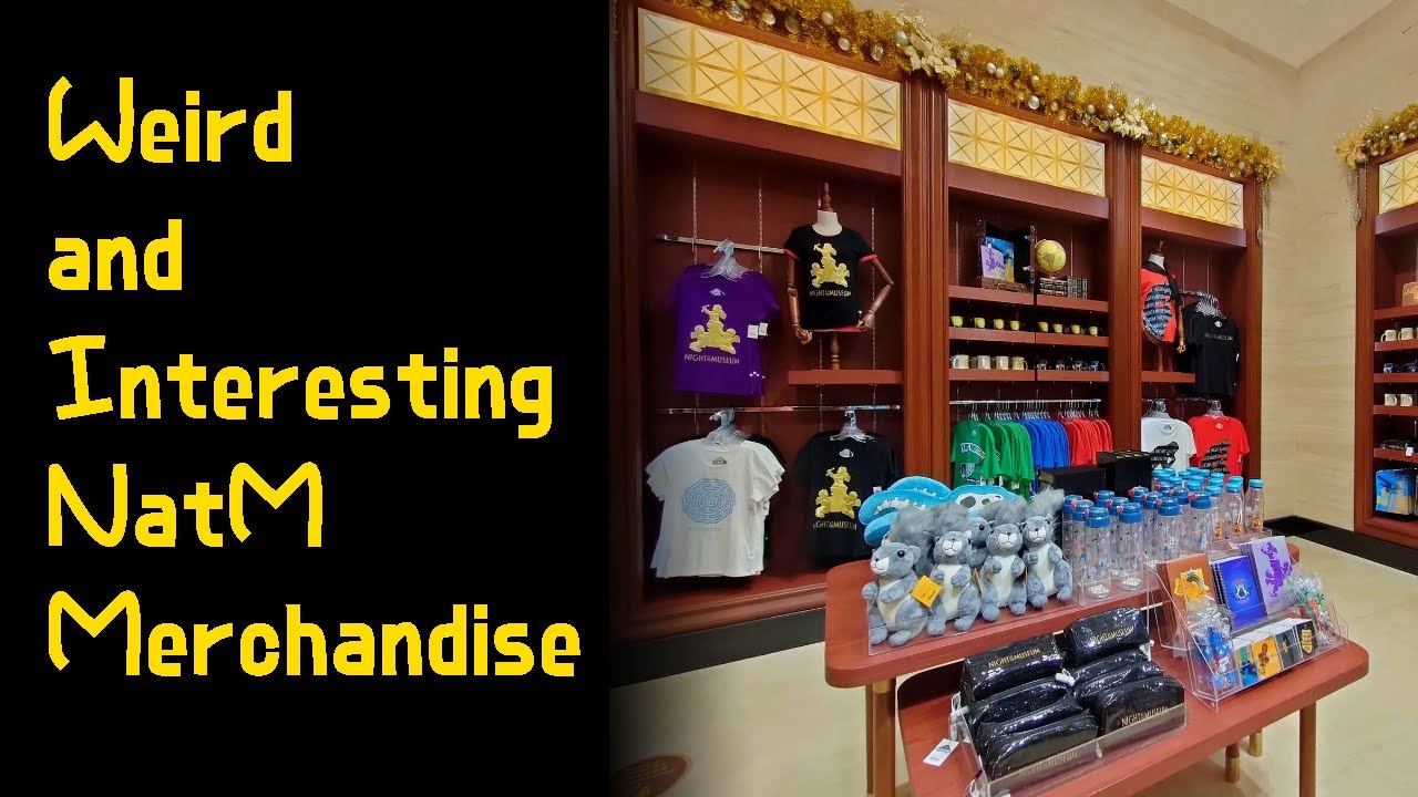 Weird and Interesting NatM Merchandise