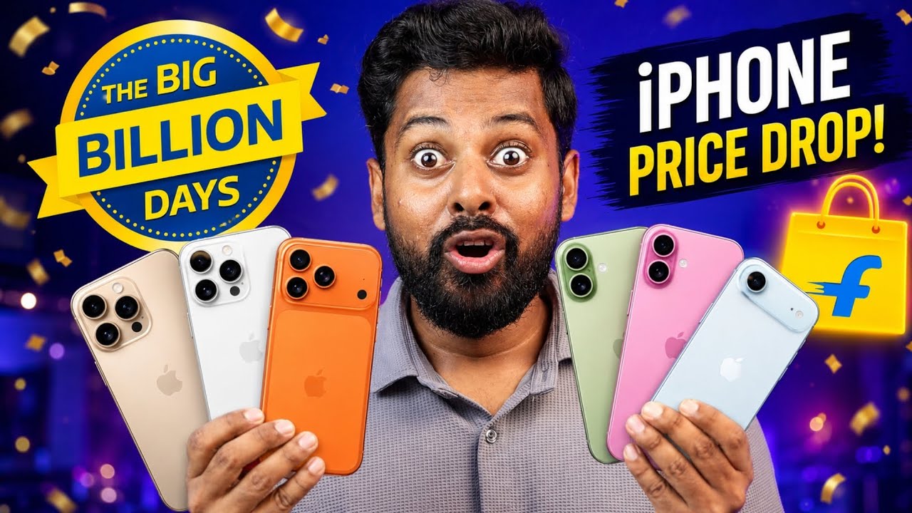 Flipkart Big Billion Days Sale 2026 🔥 iPhone 17, 17 Pro, 17 Pro Max, iPhone 16 Series Expected Price