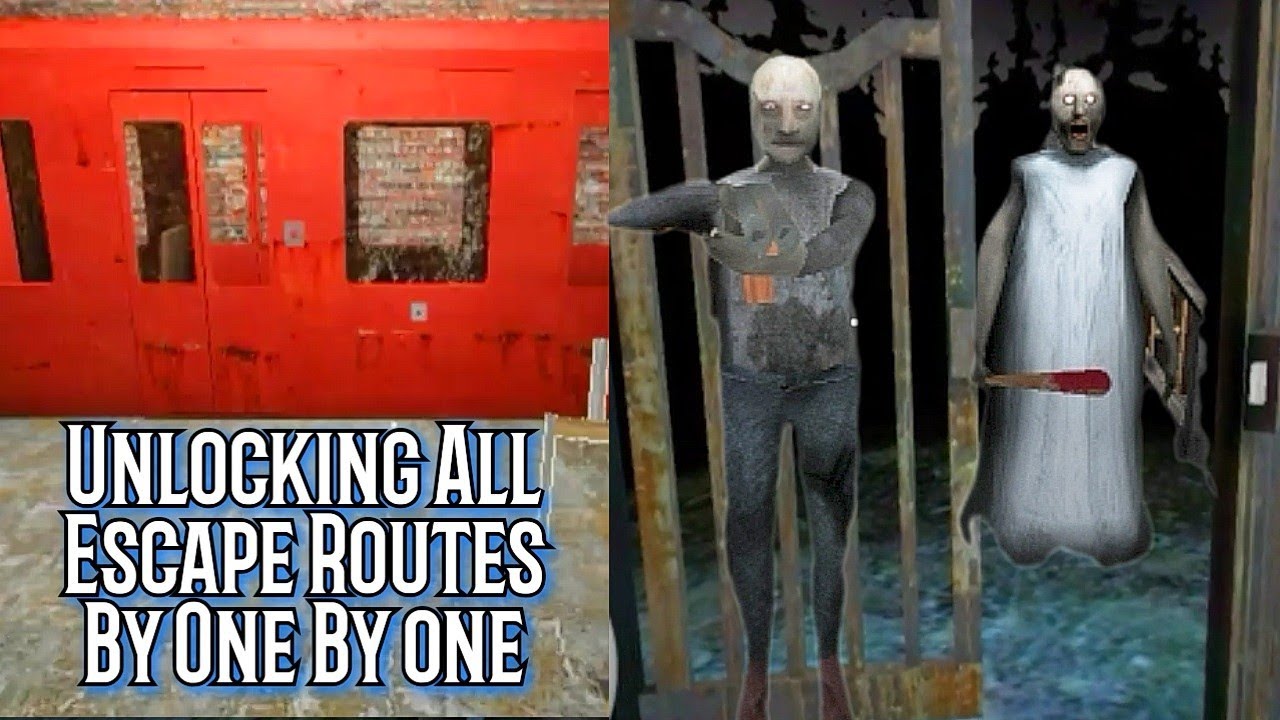 Unlocking All Escape Routes By One By One In Granny 3