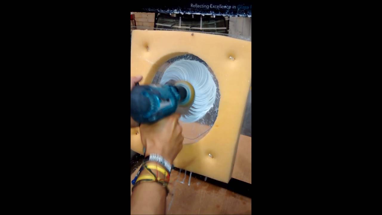 VIDEO ELIMINACION DE RAYONES EN VIDRIO