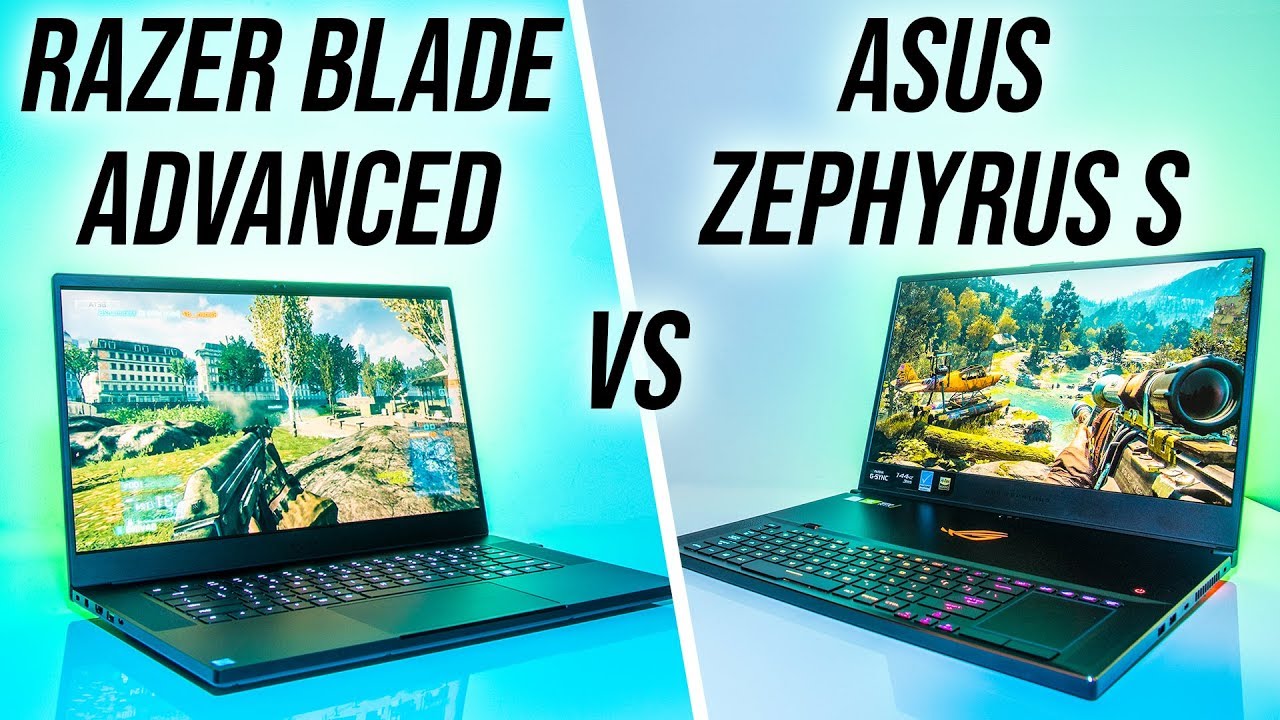 ASUS Zephyrus S (GX701) vs Razer Blade 15 Advanced - RTX Gaming Laptop Comparison