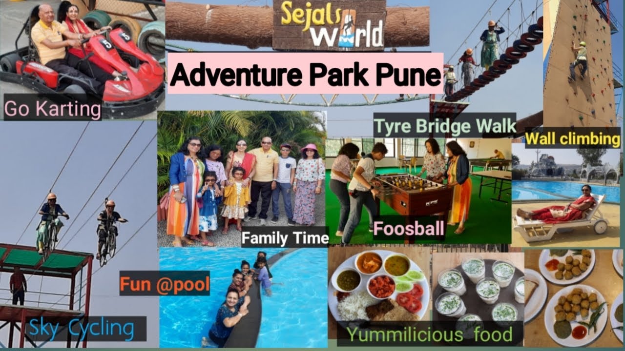 Sejal's World Adventure Park I Best Adventure Resort in Pune I One Day Trip to Sejal's World Resort