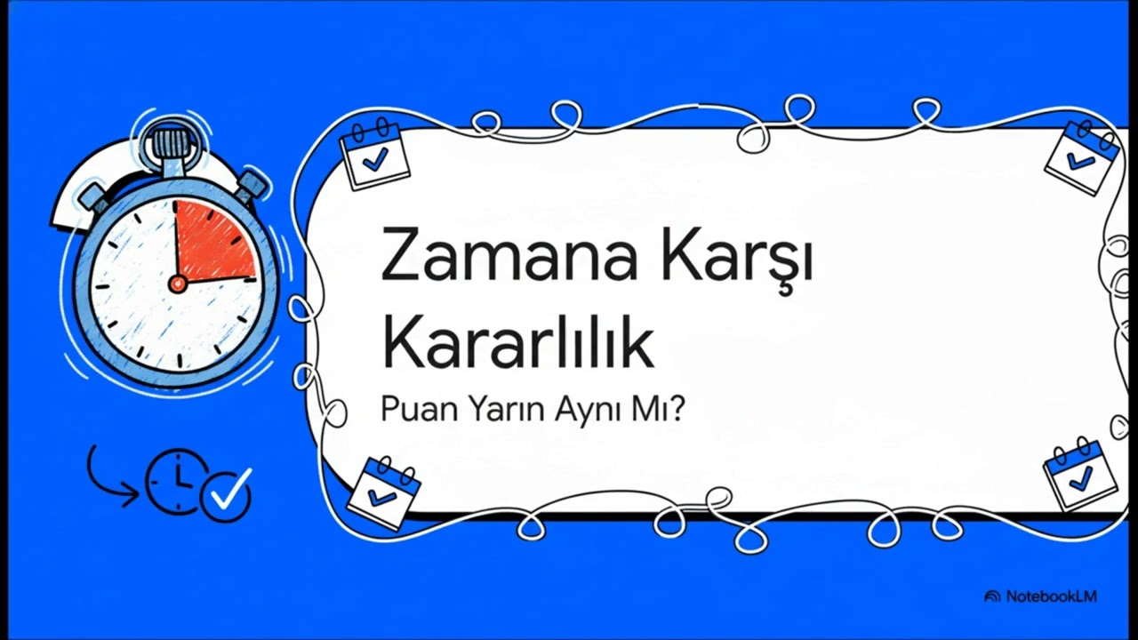 37.Güvenirlik, Güvenirlikte Kararlılık ve Tutarlılık