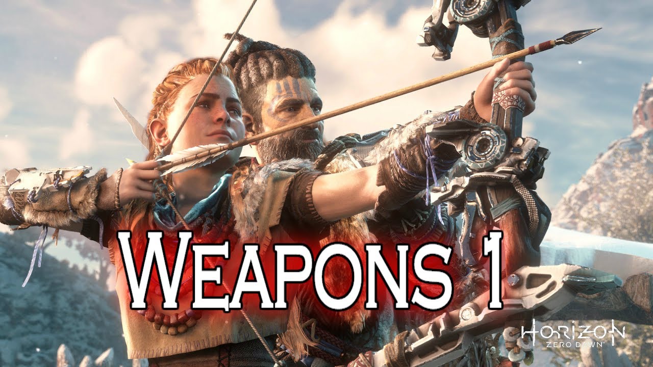 Horizon Zero Dawn - Adept Weapons
